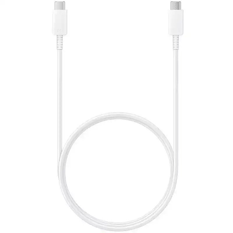 Samsung Câble USB-C vers USB-C Blanc- 1 m Câble de rechargement, synchronisation