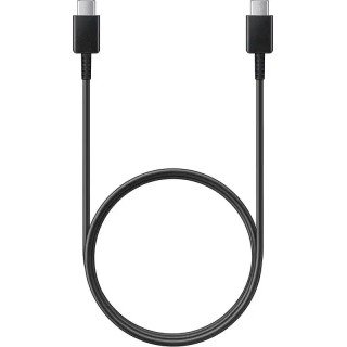 Samsung Câble de rechargement et de synchronisation 1m USB-C vers USB-C (noir)fiable  EP-DA705