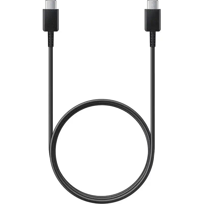 Samsung Câble de rechargement et de synchronisation 1m USB-C vers USB-C (noir)fiable  EP-DA705