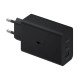 Samsung adaptateur   chargeur secteur rapide USB-C 65W x2, USB-A x1 Noir EP-T6530NBEGEU