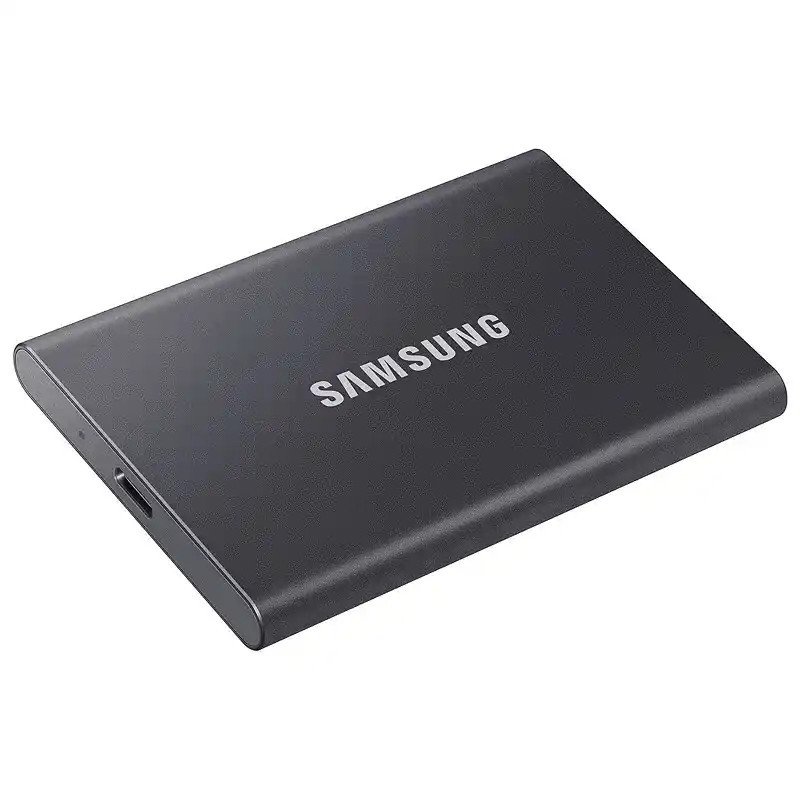 Samsung Disque dur externe Portable SSD T7 1 To Gris Dimensions du produit  85 x 57 x 8.0mm
