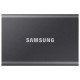 Samsung Disque dur externe Portable SSD T7 2 To Gris Dimensions du produit  85 x 57 x 8.0mm