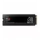 Samsung Disque dur interne SSD 990 PRO M.2 PCIe NVMe 4 To avec dissipateur   80.15 x 25 x 8.88mm