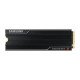 Samsung Disque dur interne SSD 9100 PRO M.2 PCIe NVMe 2 To avec dissipateur 80.15 x  25 x Max 8,8