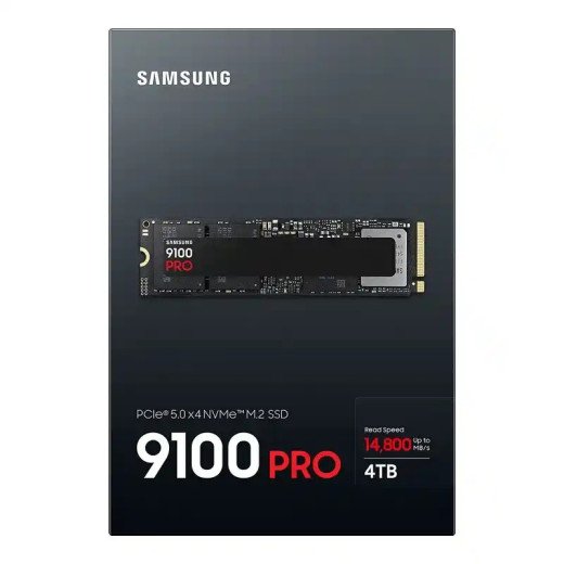 Samsung Disque dur interne SSD 9100 PRO M.2 PCIe NVMe 8 To avec dissipateur  80.15 x  25 x  11,25