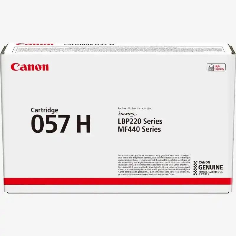 Canon i-SENSYS 057, Noir Cartouche de toner, authentique et fiable. i-SENSYS LBP223dw.