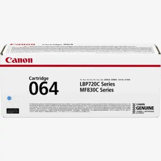 Canon 064 Cartouche de toner cyan bon rendement i-SENSYS LBP722Cdw,  i-SENSYS MF832Cdw.
