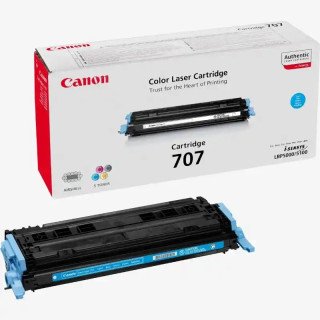 Canon 707C Cartouche de toner cyan, qualité supérieure, i-SENSYS LBP5100 i-SENSYS LBP5000.