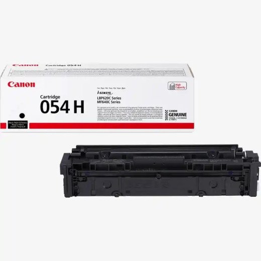 Canon 054 H, noir Cartouche de toner, haut rendement i-SENSYS LBP623Cdw i-SENSYS LBP621Cw.