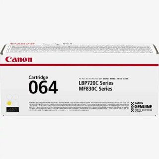 Canon 064 Cartouche de toner jaune i-SENSYS LBP722Cdw - i-SENSYS MF832Cdw