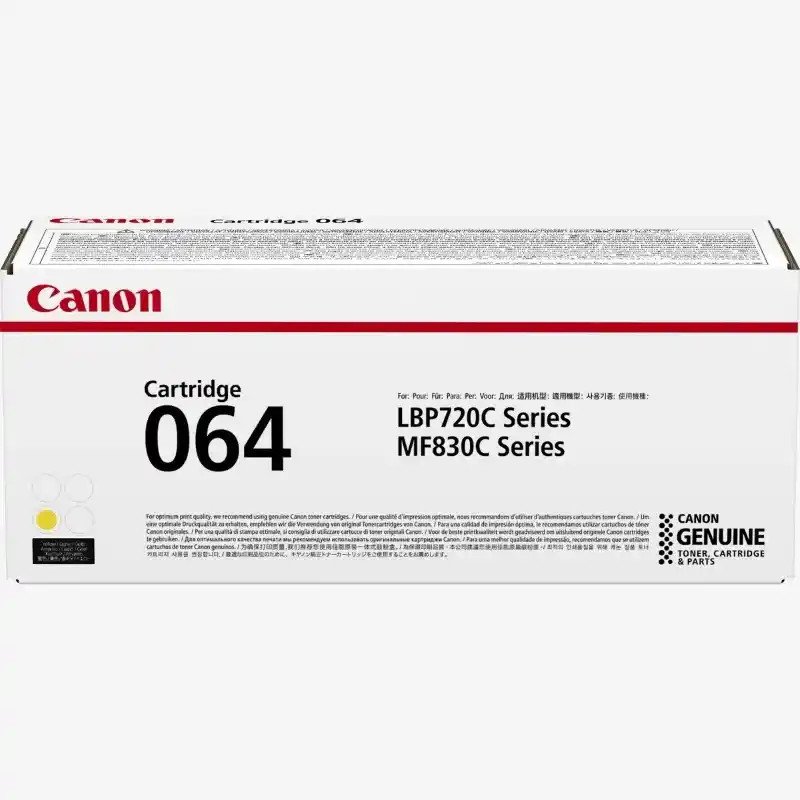 Canon 064 Cartouche de toner jaune i-SENSYS LBP722Cdw - i-SENSYS MF832Cdw