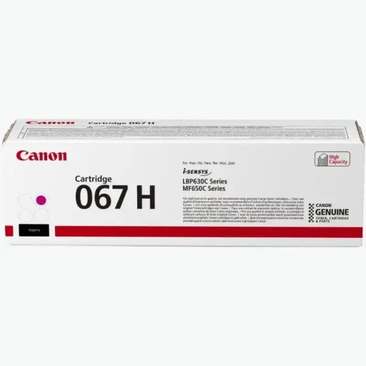 Canon 067 H cartouche de toner magenta i-SENSYS MF651Cw - i-SENSYS MF655Cw