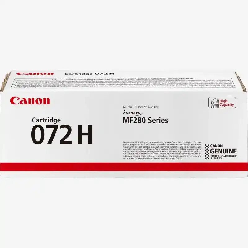 Canon 072H Cartouche de toner noir à haut rendement et irréprochable i-SENSYS MF287dw.