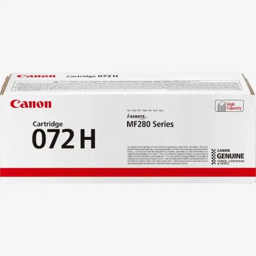 Canon 072H Cartouche de toner noir à haut rendement et irréprochable i-SENSYS MF287dw.