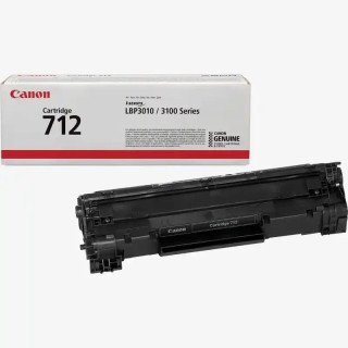 Canon 712 Cartouche de toner noir i-SENSYS LBP3010 - i-SENSYS LBP3010, authentique