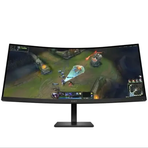 HP Moniteur Gamer OMEN 34c G2 incurvé UHD 34 pouces - VA - 180 Hz - 1ms - AMD FreeSync™ Premium