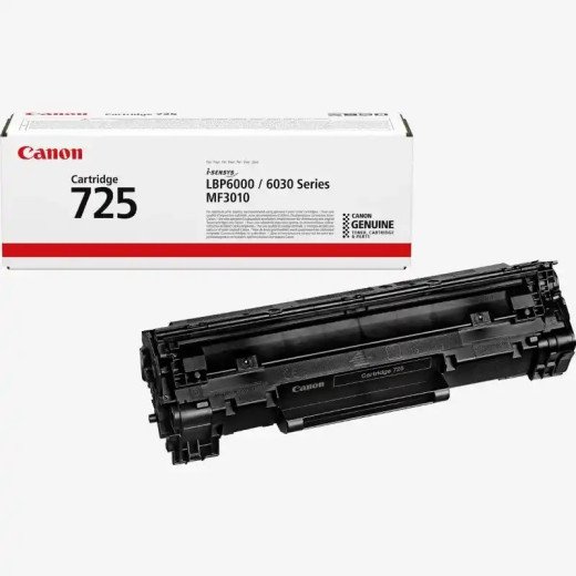 Canon 725 , impression de bonne qualité, authentique, i-SENSYS LBP6000