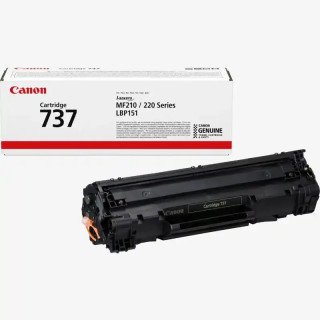 Canon 737 cartouche noir, authentique et fiable  i-SENSYS LBP151dw  _  i-SENSYS MF211