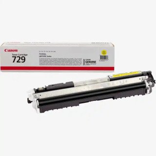 Canon 729Y Cartouche Jaune, authentiquei-SENSYS LBP7010C i-SENSYS LBP7018C.