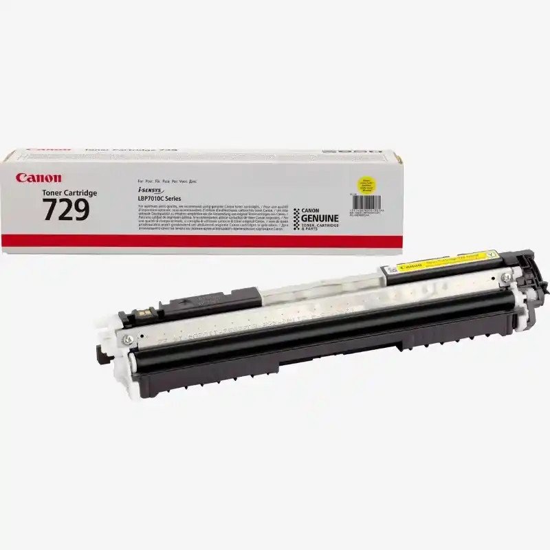 Canon 729Y Cartouche Jaune, authentiquei-SENSYS LBP7010C i-SENSYS LBP7018C.
