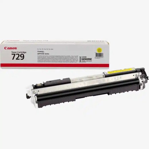 Canon 729Y Cartouche Jaune, authentiquei-SENSYS LBP7010C i-SENSYS LBP7018C.