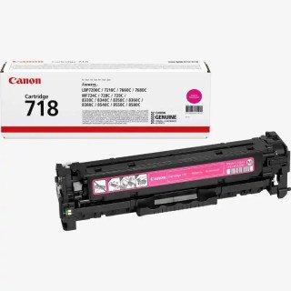 Canon 718M Cartouche toner magenta, bon rendement i-SENSYS LBP7200Cdn  _