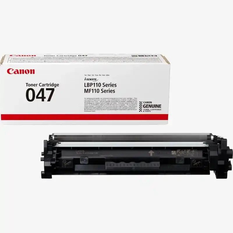 Canon 047 Cartouche de toner noire i-SENSYS MF113w i-SENSYS LBP113w, authentique