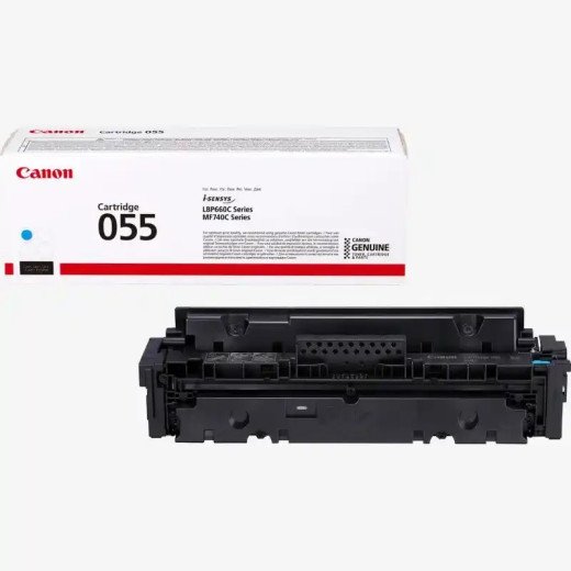 Canon 055 H, Cartouche de toner cyan haut rendement i-SENSYS LBP663Cdw i-SENSYS MF742Cdw  _