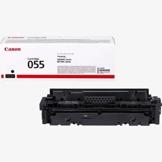Canon 055, Cartouche de toner noire haut rendement, i-SENSYS MF742Cdw   i-SENSYS LBP664Cx_
