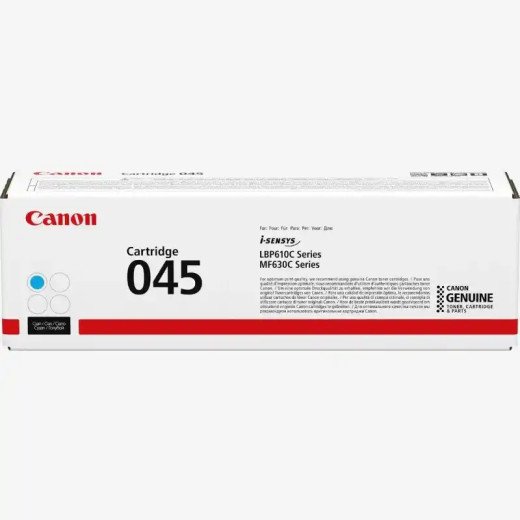 Canon 045C Cartouche de toner cyan authentique, i-SENSYS LBP611Cn  i-SENSYS MF635Cx