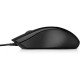 HP 100 Souris USB Type-A filaire - 3 boutons - Jusqu’à 1600 ppp - mouvements fluides - Noir