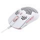 HyperX Pulsefire Haste Souris pour gaming - câble USB HyperFlex - micro-interrupteur doré - Blanc-rose