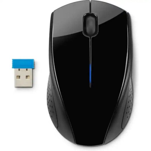 HP 220 Souris sans fil 2,4 GHz - 3 boutons - 15 mois d'autonomie - réactivité instantanée - 1600 ppp