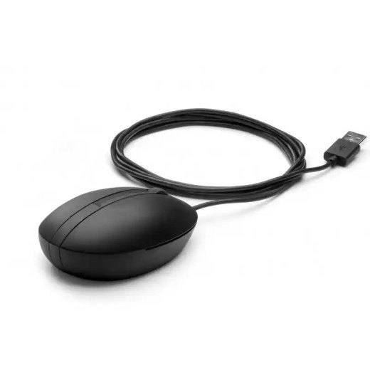 HP Souris Wired Desktop 320M USB Type-A filaire - 3 boutons - câble de 180 cm - 1200 ppp - Noir