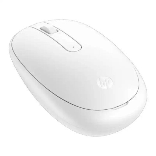 HP 240 Souris Lunar Bluetooth® 5.1 - l'élégance - 3 Boutons - Droitiers et gauchers - Blanc lunaire