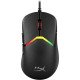 HyperX Pulsefire Saga Souris gamer USB Type-A filaire - 8 000 Hz - compatibles NVIDIA Reflex - 26 000 PP - Noir