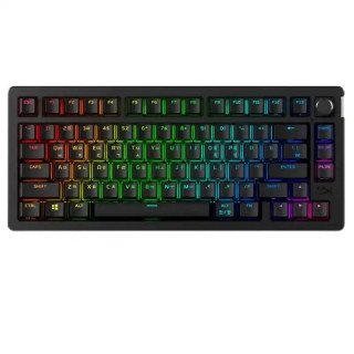HyperX Alloy Rise 75 Clavier AZERTY sans fil gamer - 1 500 heures d’autonomie - Trois modes de connectivité