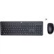 HP 230 Ensemble clavier AZERTY et souris sans fil 2,4 GHz  - 16 mois d'autonomie - 1600 DPI - Noir