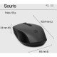 HP 330 Ensemble combiné clavier et souris sans fil 2,4 GHz - 16 mois d'autonomie - 1600 DPI - Noir