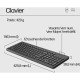 HP 330 Ensemble combiné clavier et souris sans fil 2,4 GHz - 16 mois d'autonomie - 1600 DPI - Noir