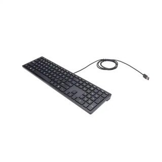 HP Pavilion 300 Clavier filaire USB Type-A AZERTY - efficacité optimale - design fin - Noir Cheddar