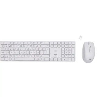HP 650 Ensemble clavier AZERTY et souris sans fil 2,4 GHz -  20 mois d'autonomie - 10 m en zone ouverte
