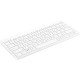 HP 350 Clavier Bluetooth® 5.2 multi-périphériques compact AZERTY - 24 mois d'autonomie - Blanc