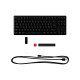 HP HyperX Alloy Origins Core PBT - Clavier jeu mécanique - anti-ghosting 100 % - 1000 Hz