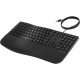 HP 485 Clavier USB Type-A filaire Comfort - Copilot - Forme incurvée - 23 touches programmables - Noir