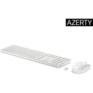 HP 655 Ensemble clavier et souris sans fil 2,4 GHz - 24 mois d'autonomie - 10 m en zone ouverte