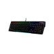 HyperX Alloy MKW100 - Clavier AZERTY mécanique pour gaming - anti-ghosting 100 % - 1000Hz - Éclairage RVB