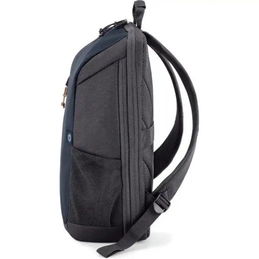 HP Travel Sac à dos pour ordinateur portable - 15,6 pouces - 18 litres - Résistant à l’eau - Ergonomie, Rembourré - Bleu Nuit