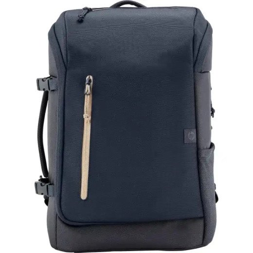 HP Travel Sac à dos pour ordinateur portable - 25 litres - 15,6 pouces - Résistant à l’eau - Ergonomie, Rembourré - Bleu