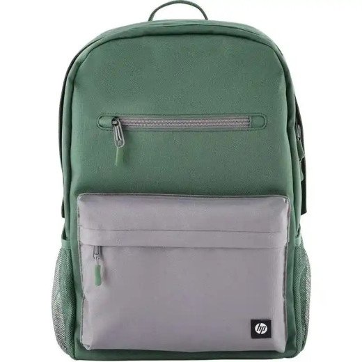 HP Campus Sac à dos - 15,6 pouces - Résistant à l’eau - Compartiment rembourré pour PC - 100 % polyester - Vert